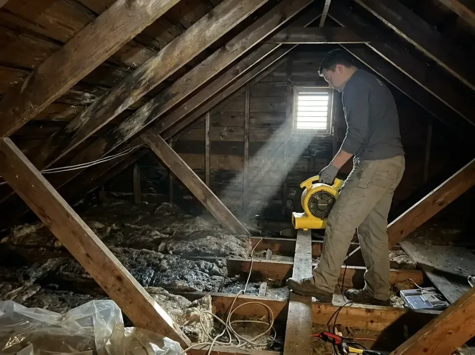 attic-water-damage-drying-proc-007 — frequently asked questions, Emergency Water Extraction & 24/7 Flood Response in North W…